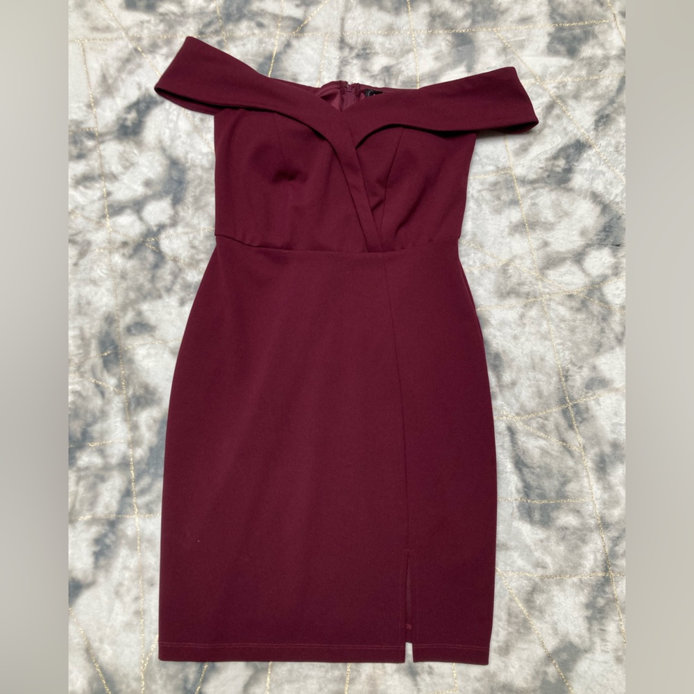 Nordstrom Speechless Body-Con Off The Shoulder Dress